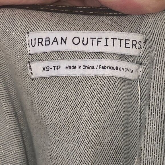 NWT button up denim dress by Urban Outfitters sz XS - Picture 9 of 10